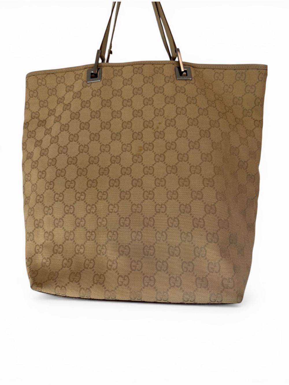 Gucci GG Eclipse Canvas Tote  Top Handles
31”H, 25”W, 12” depth. Model 31243 - Picture 2 of 13